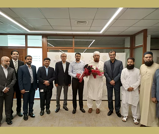 چیئرمین سیلانی ویلفیئر ٹرسٹ کا دورۂ ہیڈ آفس کراچی