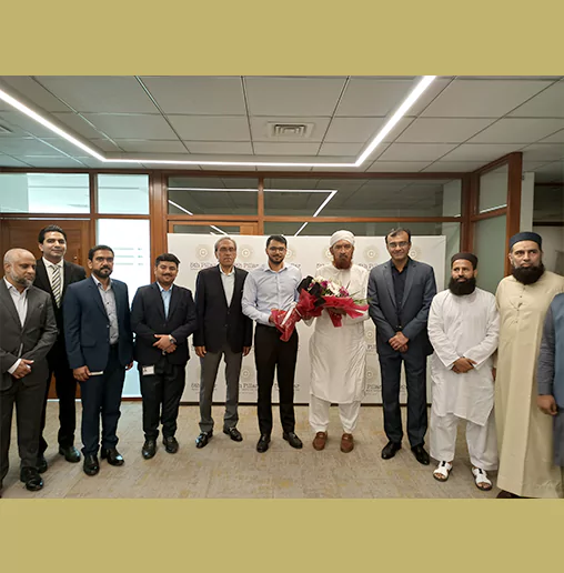 چیئرمین سیلانی ویلفیئر ٹرسٹ کا دورۂ ہیڈ آفس کراچی