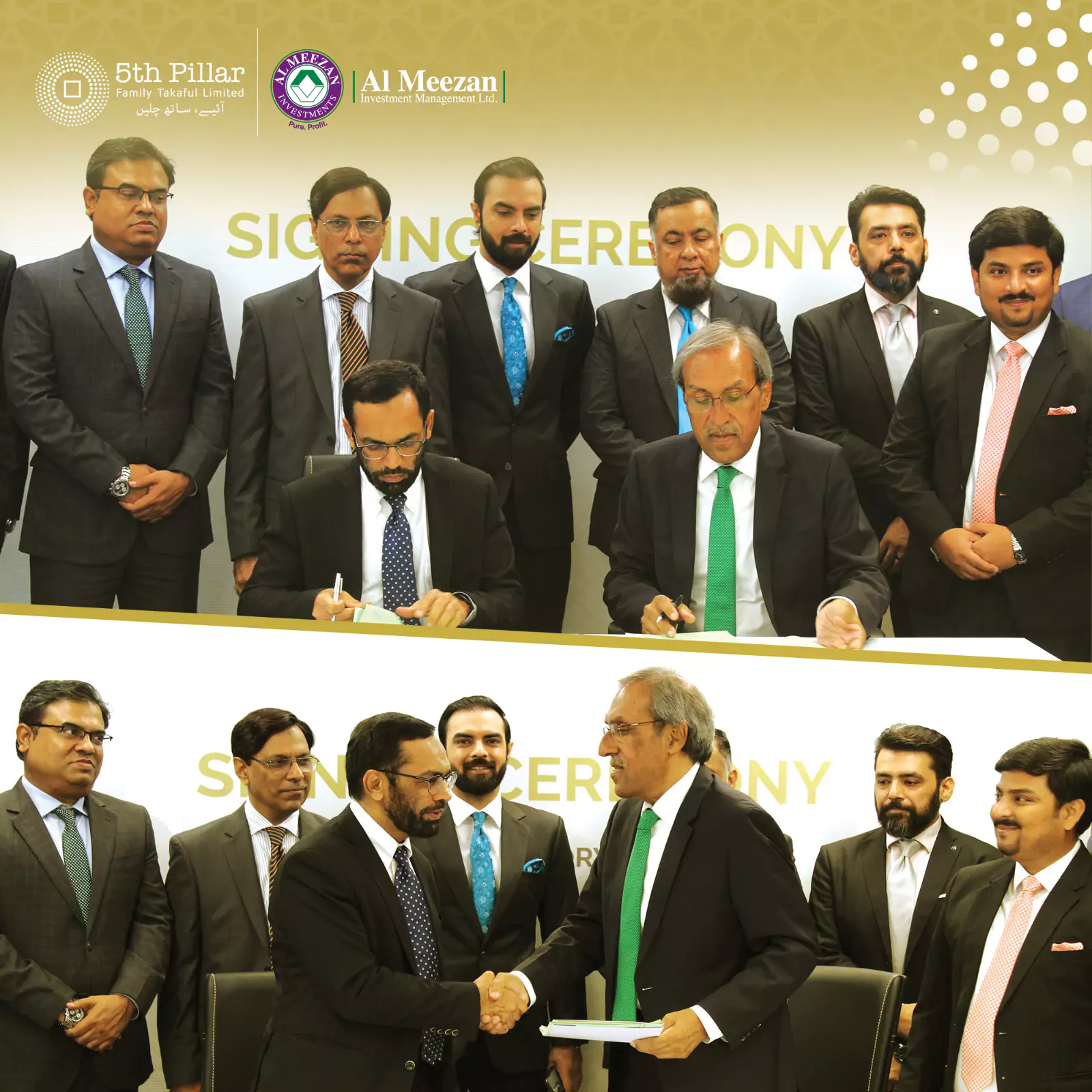 5th Pillar Family Takaful Limited Signs Agreement with Al Meezan Investment Management Limited